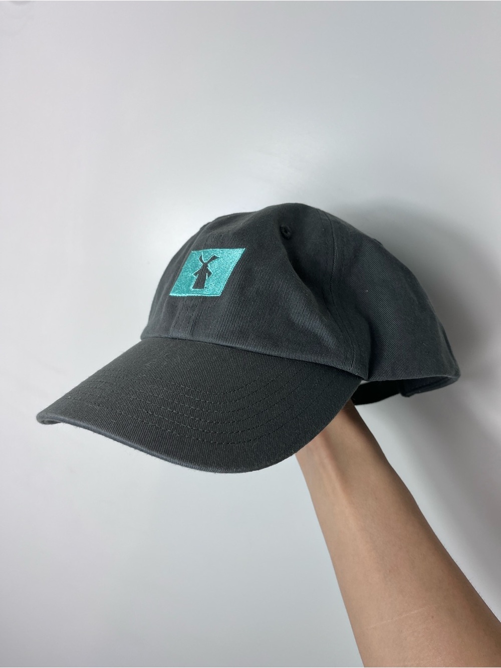 Dutch Bros Coffee Cheers To The Wiseman Gray Adjustable Hat Oregon PNW Unisex